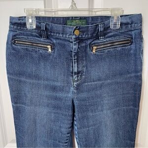 Ralph Lauren Zipper Pocket Straight Leg Jeans 12